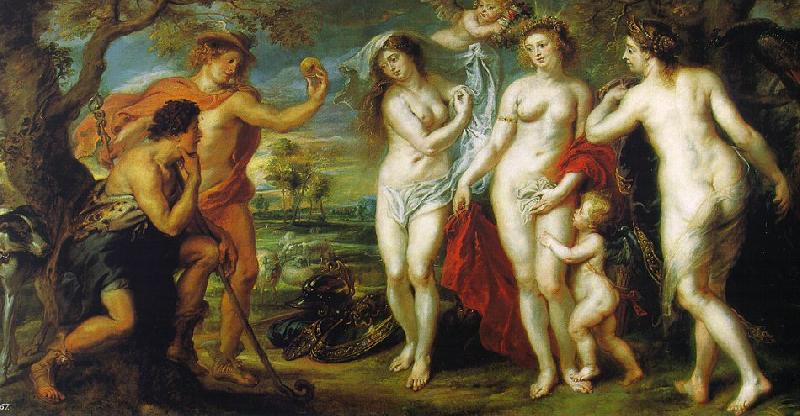 Peter Paul Rubens The Judgment of Paris China oil painting art